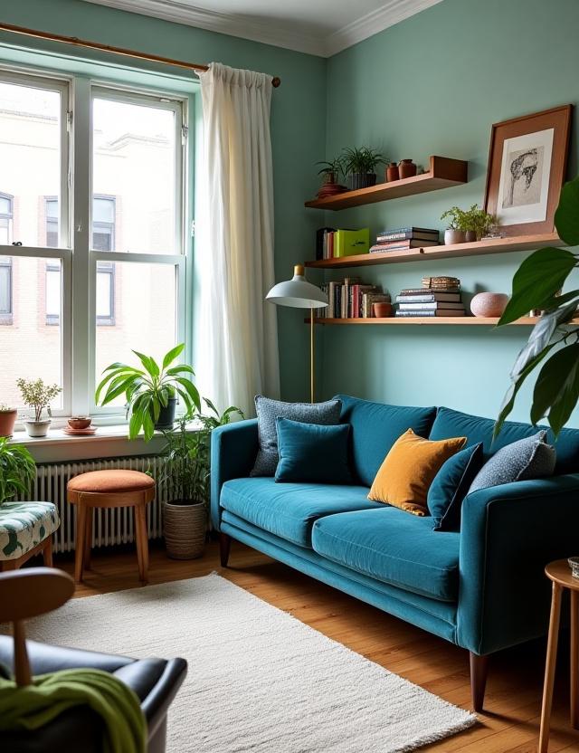 Stunning budget transformation in a Brooklyn apartment