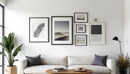 Gallery wall tutorial preview